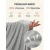 image:imageSummer Mae Viscose Maternity Jogger Pants Pregnancy Lounge Pant with PocketLight Grey