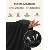 image:imageSummer Mae Viscose Maternity Pants Pregnancy Pajama Lounge Pant with PocketBlack