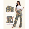 image:imageSummer Mae Viscose Maternity Pants Pregnancy Pajama Lounge Pant with PocketGrey Marigold