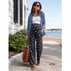 image:imageSummer Mae Viscose Maternity Pants Pregnancy Pajama Lounge Pant with PocketMidnight Stardust