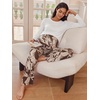 image:imageSummer Mae Viscose Maternity Pants Pregnancy Pajama Lounge Pant with PocketMocha Botanical