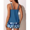 image:imageSummer Mae Blouson Womens Tankini Swimsuits Tummy Control BathingSnow and Ice
