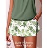 image:imageSummer Mae Blouson Tankini Swimsuits for Women Skirted Bathing Suit 2026Coconut Palms