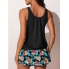 image:imageSummer Mae Blouson Tankini Swimsuits for Women Skirted Bathing Suit 2026Multicolor Flora