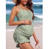 image:imageSummer Mae Maternity Swimsuit Drawstring Swim Dress Pregnancy Bathing SuitGarden Veil Bliss