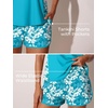 image:imageSummer Mae Blouson Womens Tankini Swimsuits Tummy Control Bathing SuitsLake Bloom
