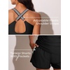 image:imageSummer Mae Modest Tankini Swimsuits for Women 2026 Tummy Control Two PiecePure Black