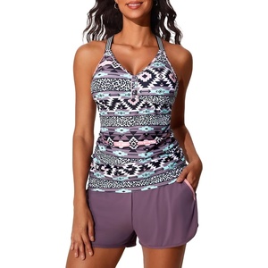 image:imageSummer Mae Modest Tankini Swimsuits for Women 2026 Tummy Control Two PieceBohemia